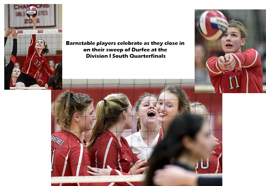 Barnstable Volleyball Celebrates