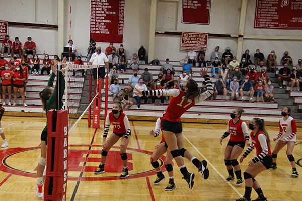Varsity Volleyball Playing