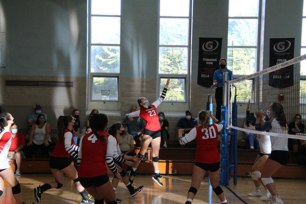 Varsity Volleyball Playing